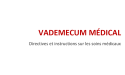 Fedasil – Actualisation du vademecum médical