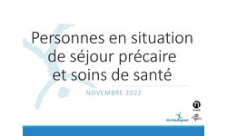 Formation (en présentiel) sur l’accès aux soins de santé des personnes en situation de séjour précaire > 8 novembre