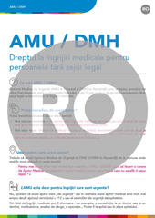 AMU/DMH. Le droit aux soins de santé pour les personnes sans séjour légal (RO)