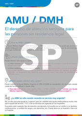 AMU/DMH. Le droit aux soins de santé pour les personnes sans séjour légal (SP)