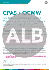 CPAS/OCMW Comment faire un demande d'Aide Médicale Urgente (= aide médicale pour personne sans séjour légal) ? (ALB)